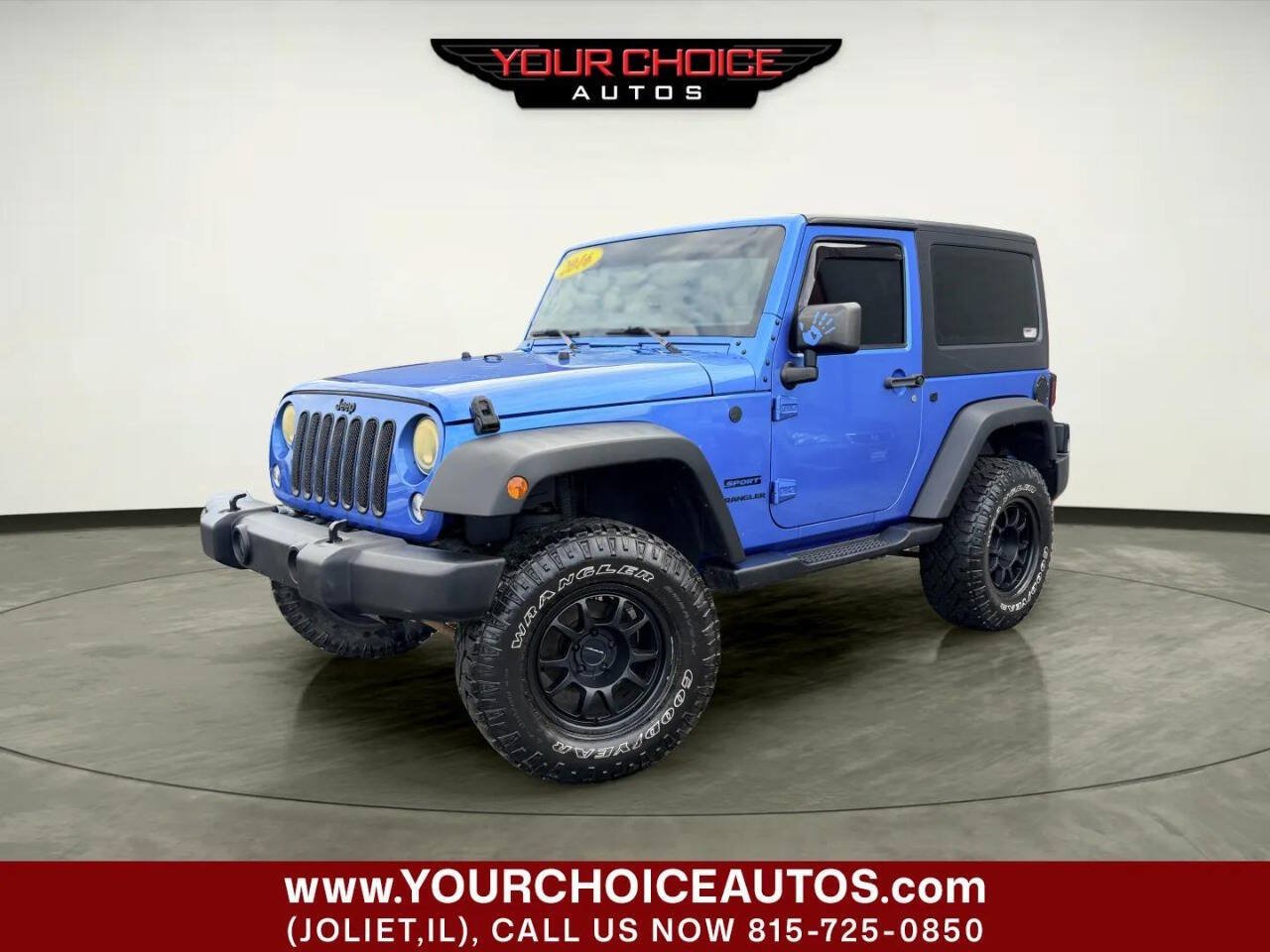Used 2016 Jeep Wrangler Sport w/ Quick Order Package 23S AWD/4WD image 1