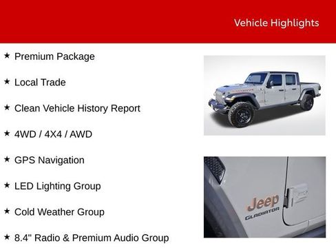 Used 2021 Jeep Gladiator Mojave image 9