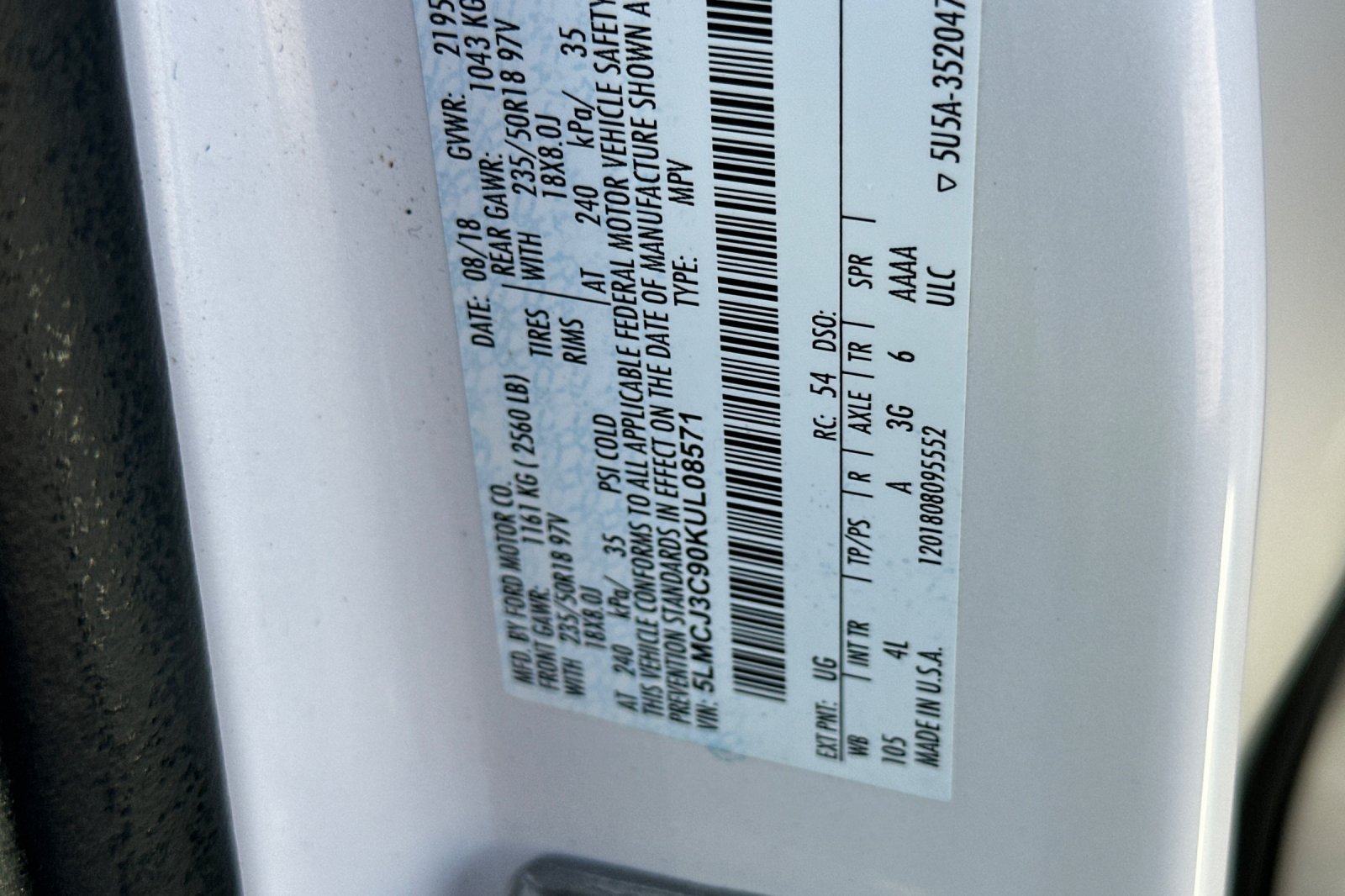 Used 2019 Lincoln MKC Reserve FWD image 30