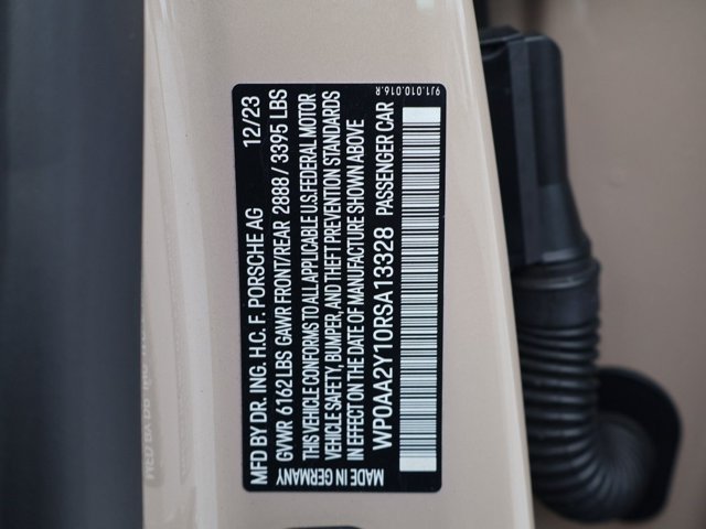 Certified 2024 Porsche Taycan w/ Premium Package RWD image 28