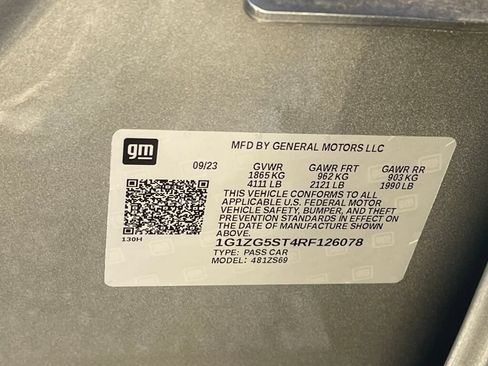 Used 2024 Chevrolet Malibu RS FWD image 36