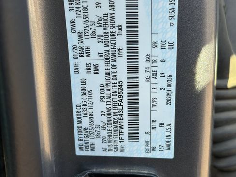 Used 2020 Ford F150 XLT w/ Equipment Group 302A Luxury image 28