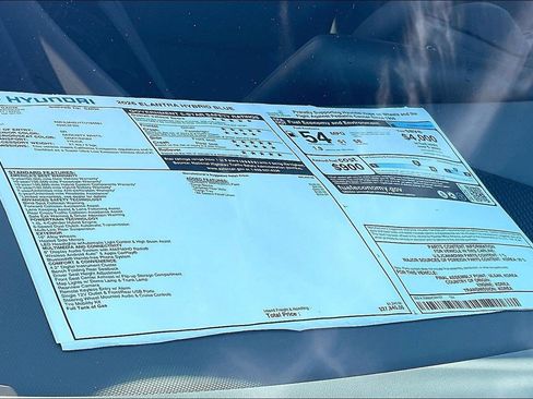 New 2026 Hyundai Elantra Blue image 14