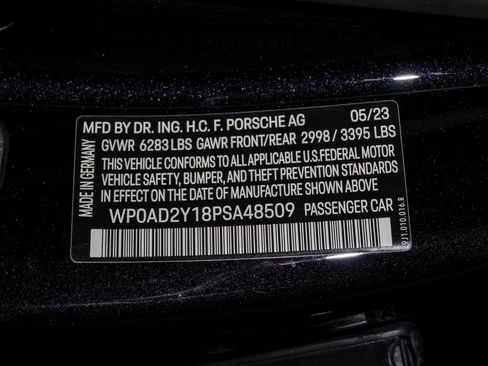 Certified 2023 Porsche Taycan GTS image 30