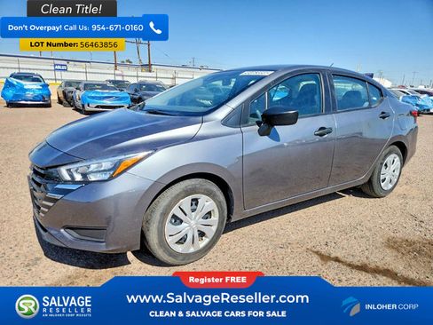 Used 2025 Nissan Versa S FWD image 1