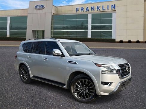 Used 2024 Nissan Armada Platinum w/ Captain's Chairs Package image 1