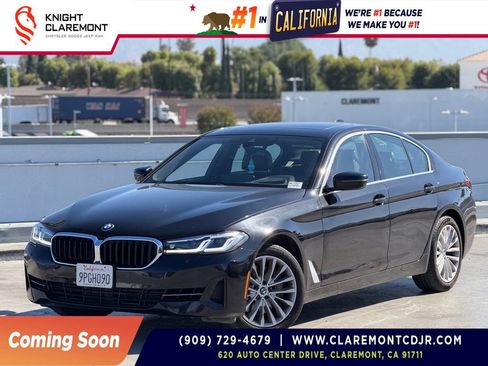 Used 2021 BMW 540i w/ Premium Package RWD image 1