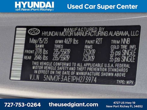 Used 2023 Hyundai Tucson SEL w/ Convenience Package FWD image 37