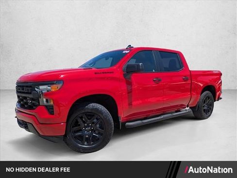 Used 2026 Chevrolet Silverado 1500 Custom w/ Turbomax Blackout Package AWD/4WD image 1