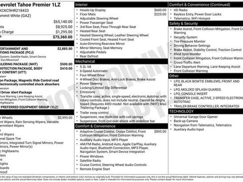 Used 2017 Chevrolet Tahoe Premier image 44