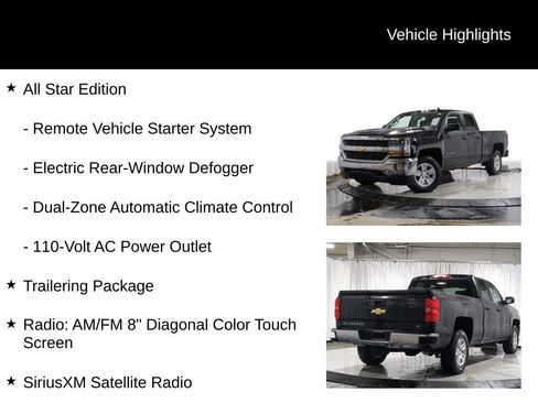 Used 2018 Chevrolet Silverado 1500 LT w/ All Star Edition image 7
