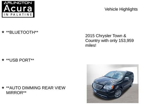 Used 2015 Chrysler Town & Country Touring-L w/ Driver Convenience Group FWD image 7