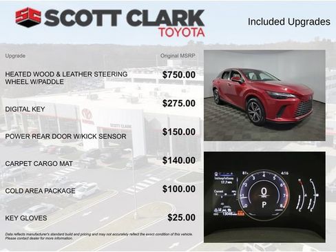 Used 2023 Lexus RX 350 Premium w/ Cold Area Package FWD image 8