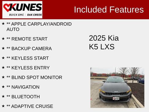 Used 2025 Kia K5 LXS image 2