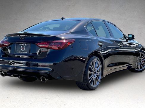 Used 2023 INFINITI Q50 Red Sport 400 w/ Black Opal Edition RWD image 34