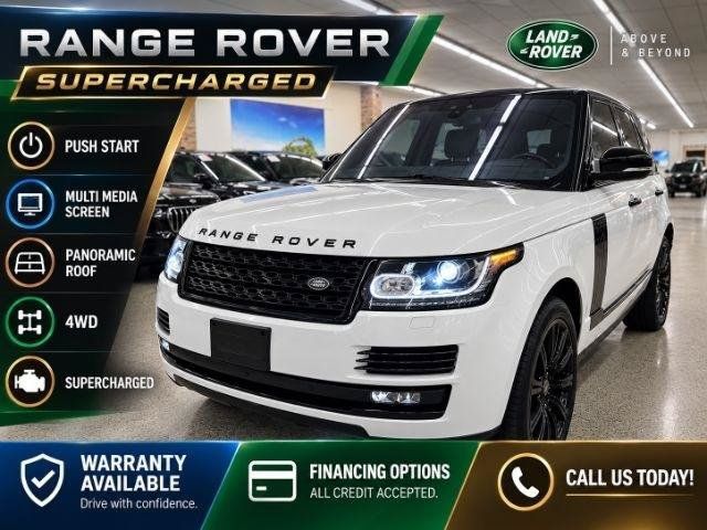 Used 2017 Land Rover Range Rover Supercharged AWD/4WD image 1