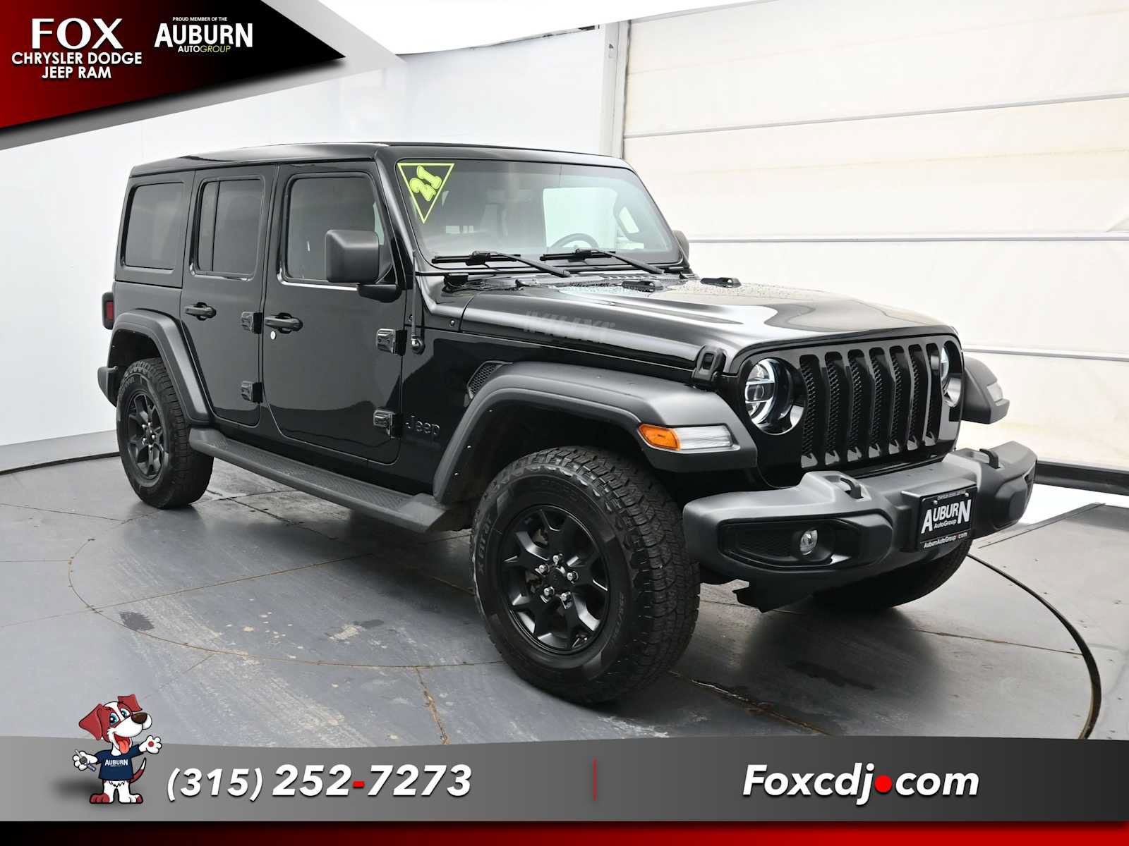 Used 2021 Jeep Wrangler Unlimited Sport AWD/4WD image 2