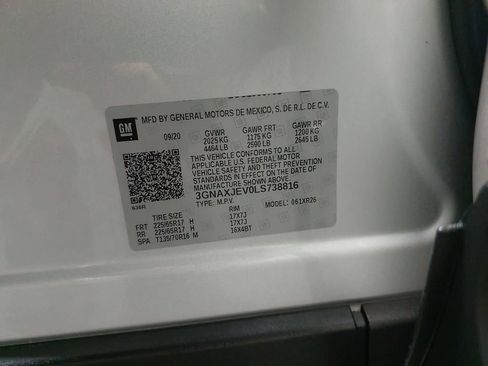 Used 2020 Chevrolet Equinox LT w/ Driver Convenience Package image 36