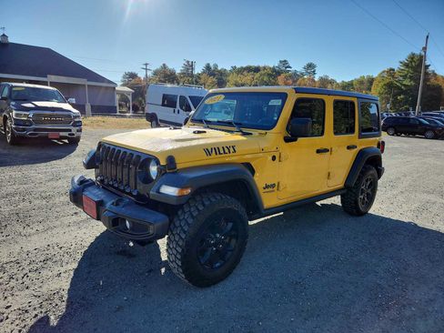 Used 2021 Jeep Wrangler Unlimited Sport image 1