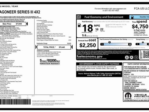 Used 2022 Jeep Wagoneer Series III image 4