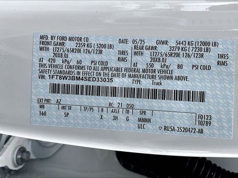 New 2025 Ford F350 King Ranch w/ Chrome Package image 13