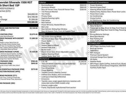 Used 2020 Chevrolet Silverado 1500 RST AWD/4WD image 4