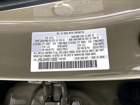 Used 2025 MAZDA CX-70 Plug-In Hybrid w/ Premium Pkg AWD/4WD image 44