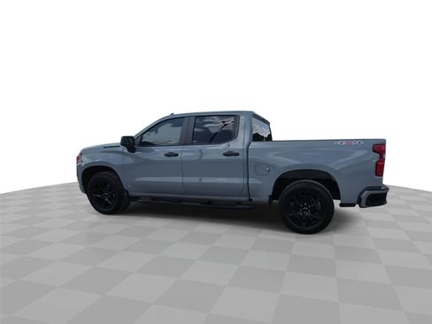 Used 2024 Chevrolet Silverado 1500 Custom w/ Turbomax Blackout Package AWD/4WD image 6