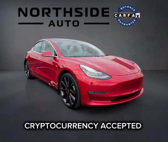 Used 2020 Tesla Model 3 Performance AWD/4WD image 1