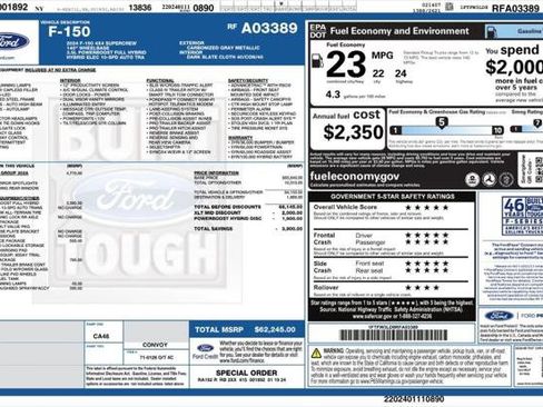Used 2024 Ford F150 XLT w/ Equipment Group 302A MID AWD/4WD image 4