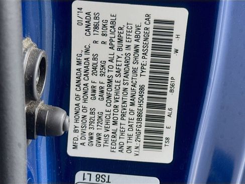 Used 2014 Honda Civic EX image 37