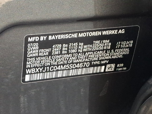 Used 2021 BMW X2 xDrive28i w/ Premium Package AWD/4WD image 30
