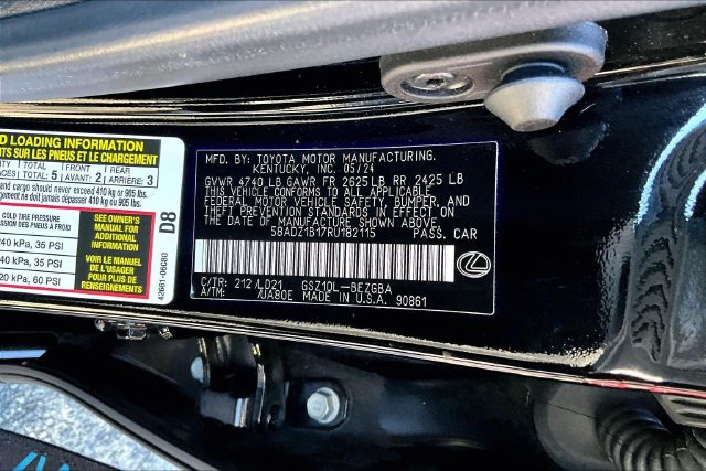 Used 2024 Lexus ES 350 w/ Premium Package FWD image 30
