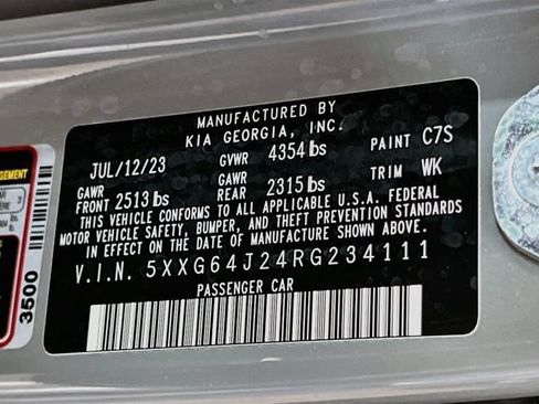 Certified 2024 Kia K5 GT-Line w/ GT-Line Premium Package FWD image 31