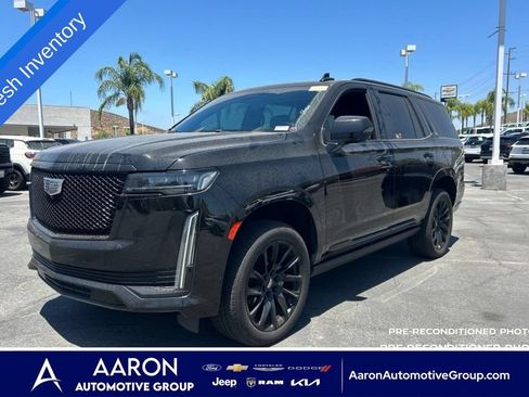 Used 2023 Cadillac Escalade Sport w/ LPO, ONYX Package RWD image 1