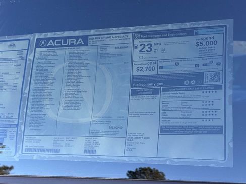New 2026 Acura RDX A-Spec AWD/4WD image 27
