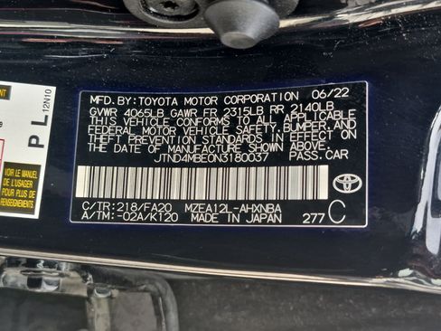 Used 2022 Toyota Corolla SE FWD image 33