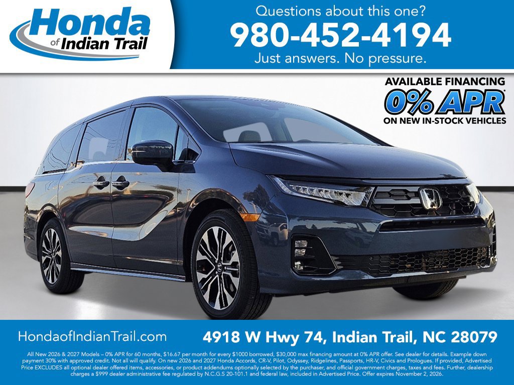 New 2027 Honda Odyssey Elite image 1