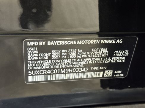 Used 2021 BMW X5 sDrive40i w/ Premium Package 2 RWD image 38