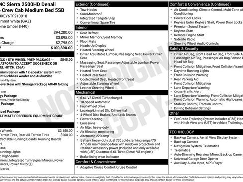 New 2026 GMC Sierra 2500 Denali Ultimate image 46