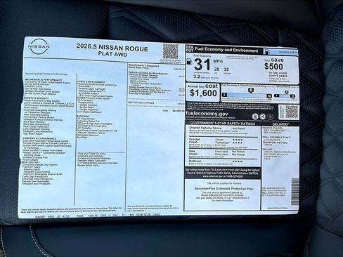 New 2026 Nissan Rogue Platinum image 21