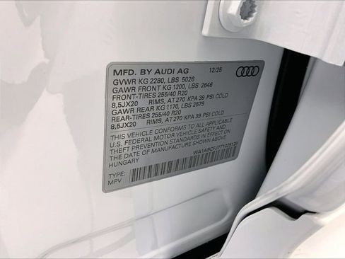 New 2026 Audi Q3 quattro 2.0T image 14