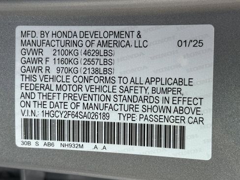 Used 2025 Honda Accord EX-L image 15