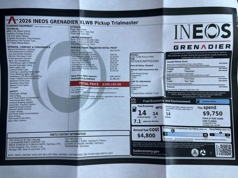 Used 2026 INEOS Grenadier AWD/4WD image 26
