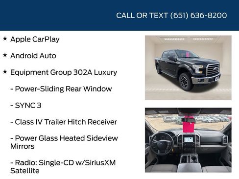 Used 2016 Ford F150 XLT w/ Equipment Group 302A Luxury image 5