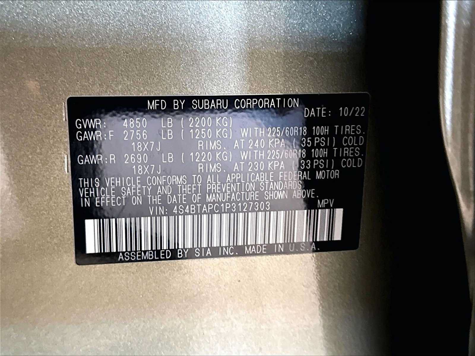 Used 2023 Subaru Outback Touring AWD/4WD image 36