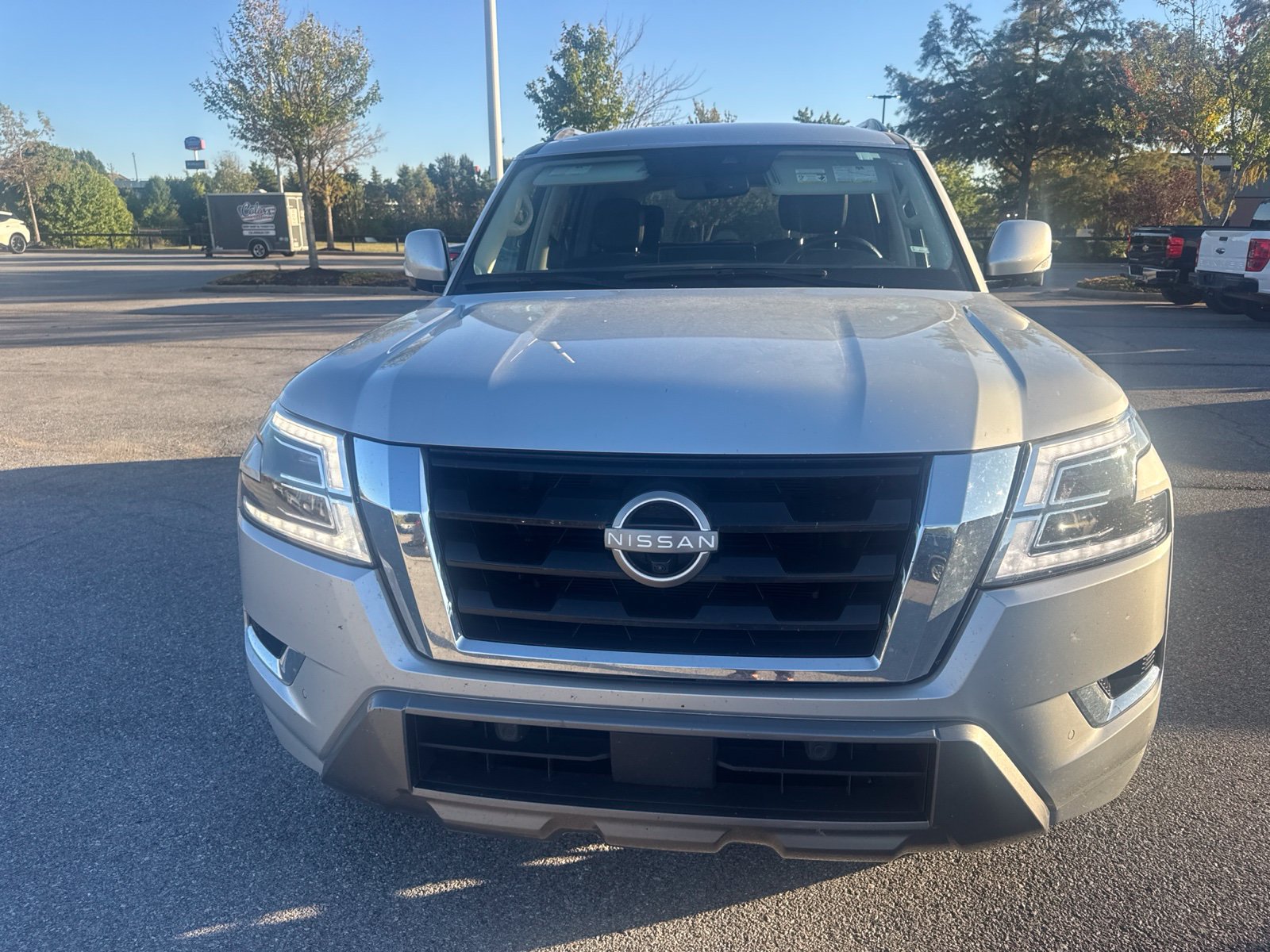 Used 2021 Nissan Armada SL w/ Captain's Chairs Package AWD/4WD image 2
