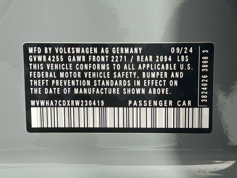 Used 2024 Volkswagen GTI S w/ MDO Package image 38