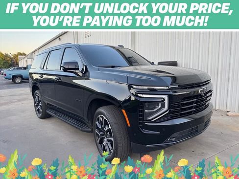 Used 2025 Chevrolet Tahoe RST w/ Sun And Tow Package RWD image 1