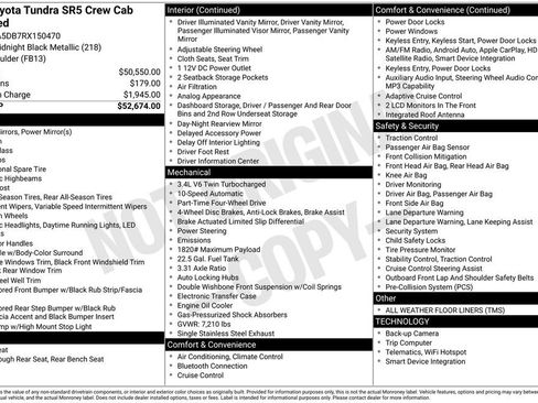 Used 2024 Toyota Tundra SR5 AWD/4WD image 28